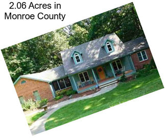 2.06 Acres in Monroe County