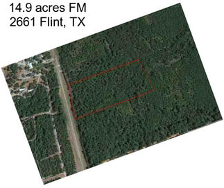 14.9 acres FM 2661 Flint, TX