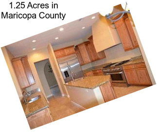 1.25 Acres in Maricopa County