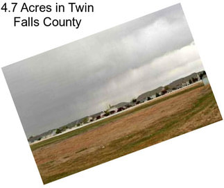 4.7 Acres in Twin Falls County