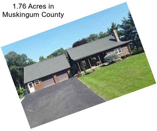 1.76 Acres in Muskingum County