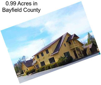 0.99 Acres in Bayfield County