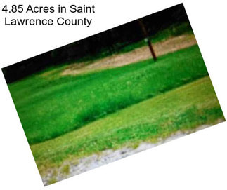 4.85 Acres in Saint Lawrence County