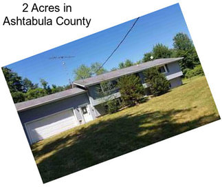 2 Acres in Ashtabula County