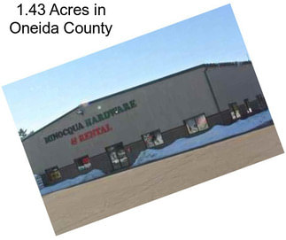 1.43 Acres in Oneida County