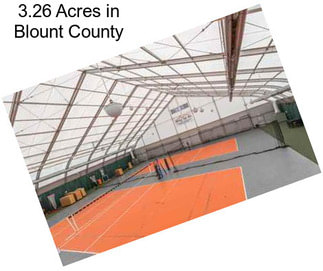 3.26 Acres in Blount County