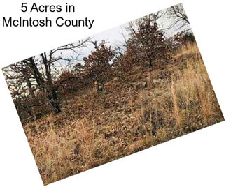 5 Acres in McIntosh County