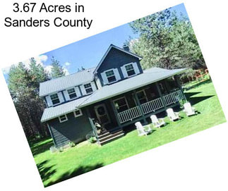 3.67 Acres in Sanders County