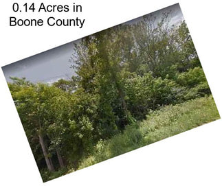 0.14 Acres in Boone County