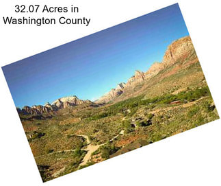 32.07 Acres in Washington County