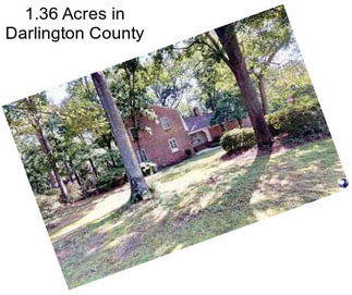 1.36 Acres in Darlington County