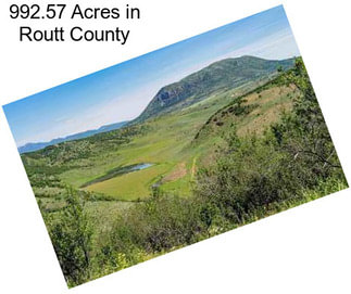 992.57 Acres in Routt County