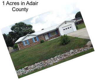 1 Acres in Adair County