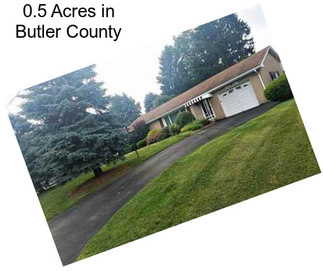 0.5 Acres in Butler County