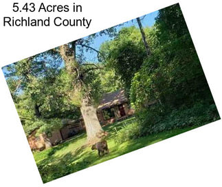 5.43 Acres in Richland County
