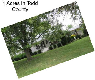 1 Acres in Todd County