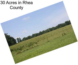 30 Acres in Rhea County