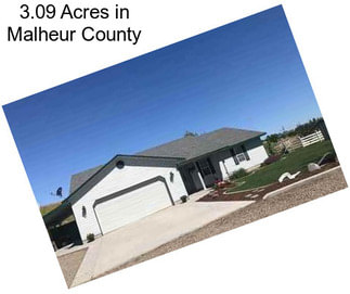 3.09 Acres in Malheur County