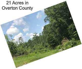 21 Acres in Overton County