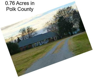0.76 Acres in Polk County