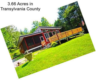 3.66 Acres in Transylvania County