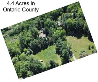 4.4 Acres in Ontario County