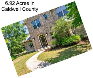 6.92 Acres in Caldwell County