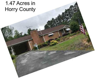 1.47 Acres in Horry County