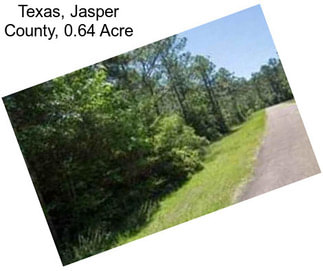 Texas, Jasper County, 0.64 Acre
