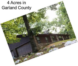 4 Acres in Garland County