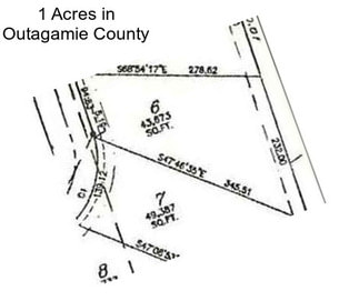1 Acres in Outagamie County