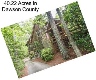 40.22 Acres in Dawson County