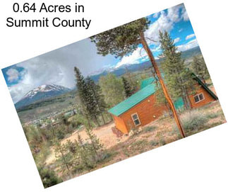 0.64 Acres in Summit County