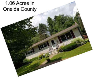 1.06 Acres in Oneida County