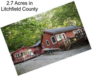 2.7 Acres in Litchfield County