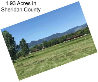 1.93 Acres in Sheridan County