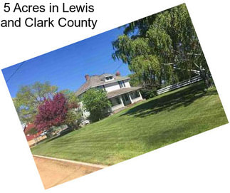 5 Acres in Lewis and Clark County