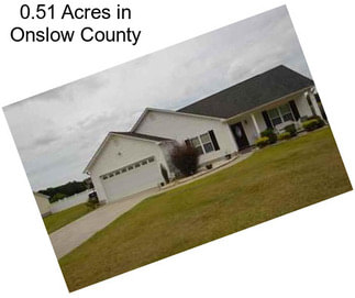 0.51 Acres in Onslow County