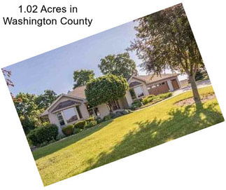 1.02 Acres in Washington County