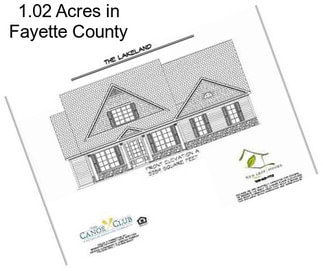 1.02 Acres in Fayette County