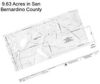 9.63 Acres in San Bernardino County