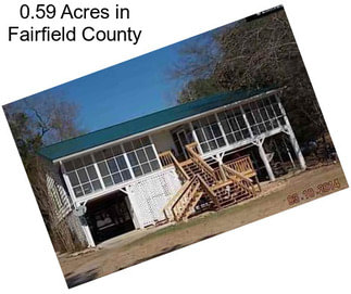 0.59 Acres in Fairfield County