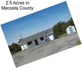 2.5 Acres in Mecosta County