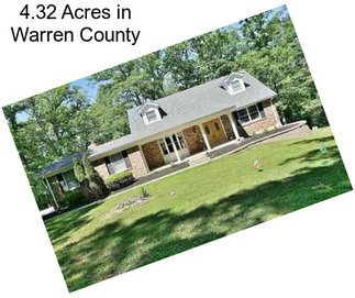 4.32 Acres in Warren County