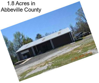 1.8 Acres in Abbeville County