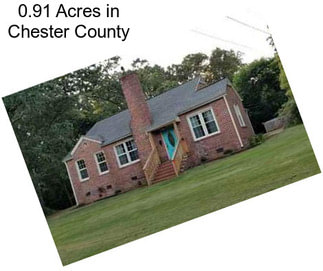 0.91 Acres in Chester County