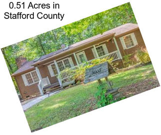 0.51 Acres in Stafford County