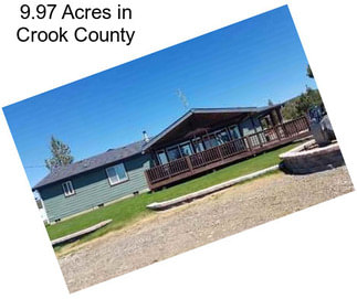 9.97 Acres in Crook County