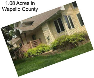 1.08 Acres in Wapello County