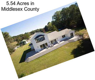 5.54 Acres in Middlesex County